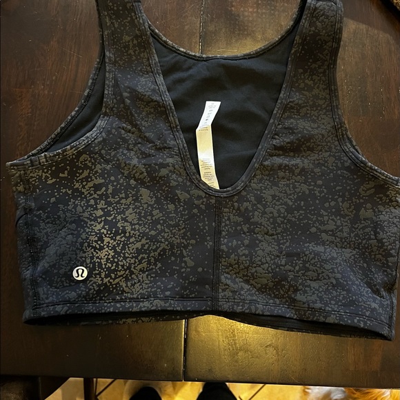 LULULEMON PELOTON crop top size 10 - Picture 2 of 3